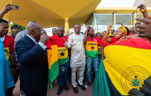Tổng thống Ghana Akufo-Addo: Pele từng nói châu Phi sẽ vô địch World Cup và đó sẽ là Ghana - Ảnh 1. Tổng thống Ghana Akufo-Addo: Pele từng nói châu Phi sẽ vô địch World Cup và đó sẽ là Ghana - Ảnh 1.