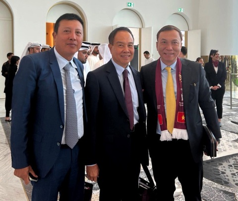 Chủ tịch VFF dự hội nghị thượng đỉnh FIFA và lễ khai mạc World Cup 2022 - Ảnh 1. Chủ tịch VFF dự hội nghị thượng đỉnh FIFA và lễ khai mạc World Cup 2022 - Ảnh 1.