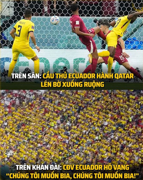 Loạt ảnh chế cháo sau màn chào sân chán quá chán của chủ nhà Qatar - Ảnh 7. Loạt ảnh chế cháo sau màn chào sân chán quá chán của chủ nhà Qatar - Ảnh 7.