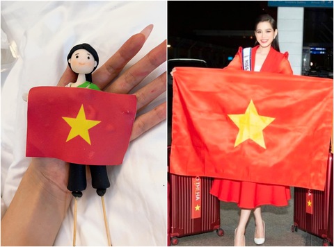 Loạt quà độc lạ fan tặng Đỗ Thị Hà nhân 2 năm đương nhiệm - Ảnh 6. Loạt quà độc lạ fan tặng Đỗ Thị Hà nhân 2 năm đương nhiệm - Ảnh 6.