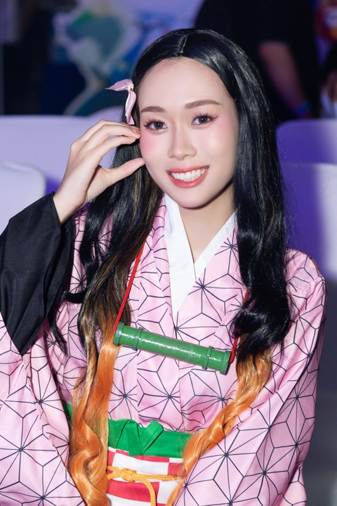 Hoa hậu Ban Mai cosplay thành nhân vật hoạt hình đáng yêu - Ảnh 4. Hoa hậu Ban Mai cosplay thành nhân vật hoạt hình đáng yêu - Ảnh 4.