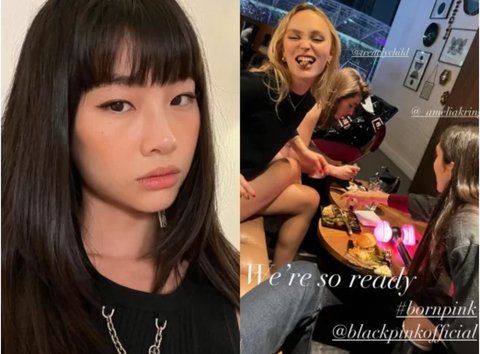 Diễn viên Trò chơi con mực rủ rê con gái Johnny Depp đi xem concert của BLACKPINK - Ảnh 1. Diễn viên Trò chơi con mực rủ rê con gái Johnny Depp đi xem concert của BLACKPINK - Ảnh 1.