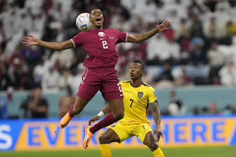 Chùm ảnh ngày khai mạc đầy ấn tượng của World Cup 2022 tại Qatar - Ảnh 5. Chùm ảnh ngày khai mạc đầy ấn tượng của World Cup 2022 tại Qatar - Ảnh 5.