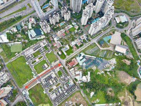 TP.HCM: Đề nghị dỡ rào, thông thêm một tuyến đường bị chặn trong khu đô thị - Ảnh 1. TP.HCM: Đề nghị dỡ rào, thông thêm một tuyến đường bị chặn trong khu đô thị - Ảnh 1.