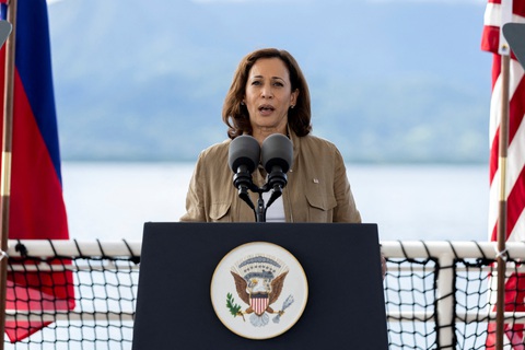 Phó tổng thống Mỹ Kamala Harris: Mỹ sát cánh cùng Philippines chống ức hiếp trên Biển Đông - Ảnh 1. Phó tổng thống Mỹ Kamala Harris: Mỹ sát cánh cùng Philippines chống ức hiếp trên Biển Đông - Ảnh 1.
