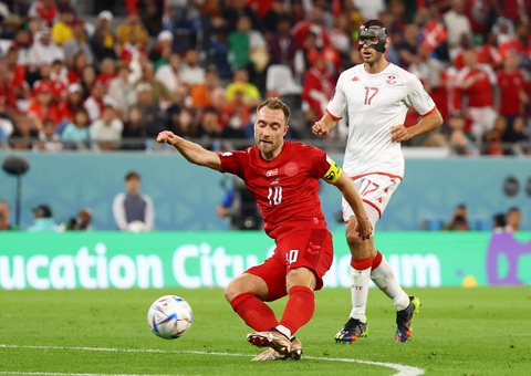 Đan Mạch và Tunisia tạo ra trận đấu không bàn thắng đầu tiên tại World Cup 2022 - Ảnh 1. Đan Mạch và Tunisia tạo ra trận đấu không bàn thắng đầu tiên tại World Cup 2022 - Ảnh 1.
