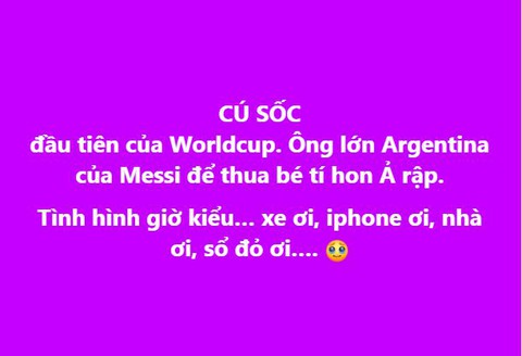 Dân mạng hài hước: Messi và Argentina cũng ngang Việt Nam chứ mấy - Ảnh 8. Dân mạng hài hước: Messi và Argentina cũng ngang Việt Nam chứ mấy - Ảnh 8.