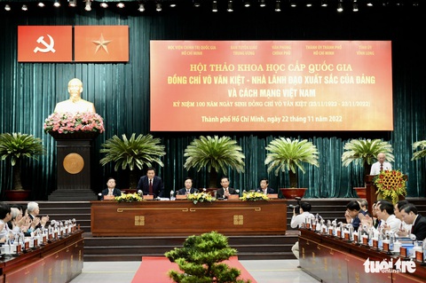 Lãnh đạo Đảng, Nhà nước tham dự Hội thảo khoa học về cố Thủ tướng Võ Văn Kiệt - Ảnh 1. Lãnh đạo Đảng, Nhà nước tham dự Hội thảo khoa học về cố Thủ tướng Võ Văn Kiệt - Ảnh 1.