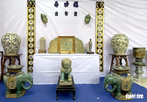 Về Lái Thiêu xem gốm Nam Bộ - Ảnh 7. Về Lái Thiêu xem gốm Nam Bộ - Ảnh 7.
