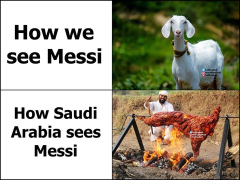 Dân mạng hài hước: Messi và Argentina cũng ngang Việt Nam chứ mấy - Ảnh 1. Dân mạng hài hước: Messi và Argentina cũng ngang Việt Nam chứ mấy - Ảnh 1.