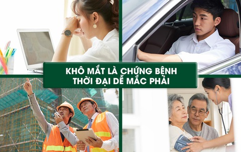 Khô mắt - chứng bệnh ai cũng có nguy cơ mắc phải - Ảnh 3. Khô mắt - chứng bệnh ai cũng có nguy cơ mắc phải - Ảnh 3.