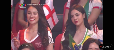 Nhan sắc hot girl nhầm Chelsea đá World Cup 2022 trên sóng VTV - Ảnh 2. Nhan sắc hot girl nhầm Chelsea đá World Cup 2022 trên sóng VTV - Ảnh 2.