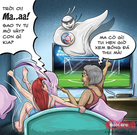 Có ai sợ mascot World Cup 2022 như vợ tôi không? - Ảnh 1. Có ai sợ mascot World Cup 2022 như vợ tôi không? - Ảnh 1.