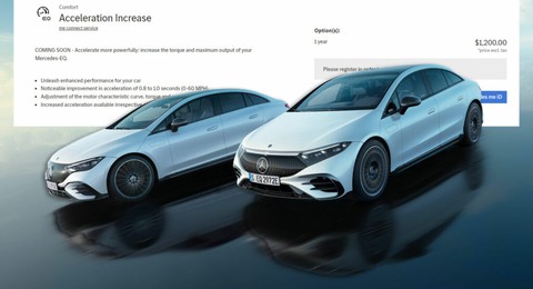 Mercedes-Benz móc túi người dùng thêm 1.200 USD/năm để mở khóa công suất tối ưu xe điện - Ảnh 1. Mercedes-Benz móc túi người dùng thêm 1.200 USD/năm để mở khóa công suất tối ưu xe điện - Ảnh 1.