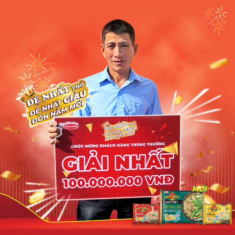 Trúng thưởng trăm triệu nhờ... ăn phở - Ảnh 2. Trúng thưởng trăm triệu nhờ... ăn phở - Ảnh 2.