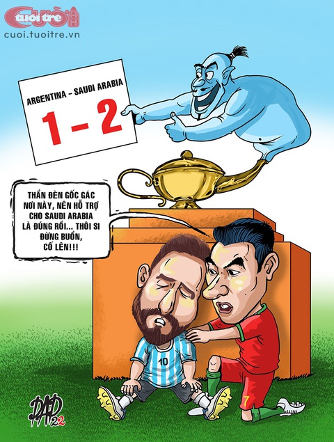 Ronaldo an ủi Messi sau trận thua choáng váng - Ảnh 1. Ronaldo an ủi Messi sau trận thua choáng váng - Ảnh 1.