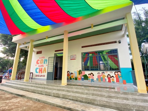Khánh thành điểm trường mầm non do Generali tài trợ xây dựng tại Đắk Lắk - Ảnh 1. Khánh thành điểm trường mầm non do Generali tài trợ xây dựng tại Đắk Lắk - Ảnh 1.