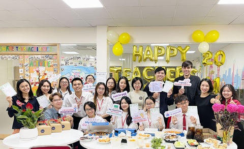 Tôn vinh những ‘đại sứ kết nối’, VUS tổ chức lễ tri ân hơn 1.300 giáo viên - Ảnh 3. Tôn vinh những ‘đại sứ kết nối’, VUS tổ chức lễ tri ân hơn 1.300 giáo viên - Ảnh 3.