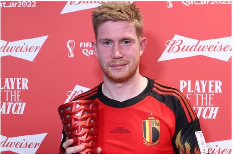 Kevin De Bruyne: Không hiểu tại sao tôi được trao giải cầu thủ xuất sắc nhất - Ảnh 1. Kevin De Bruyne: Không hiểu tại sao tôi được trao giải cầu thủ xuất sắc nhất - Ảnh 1.