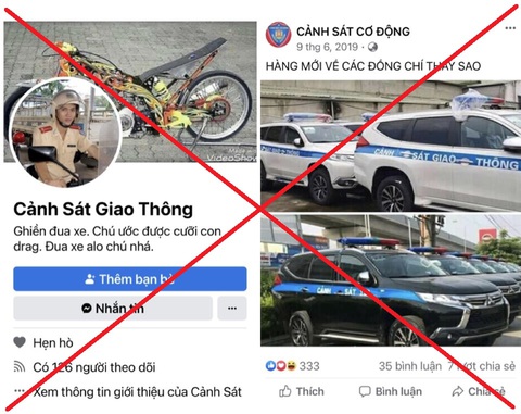 Cảnh báo nhiều trang mạng giả mạo, sử dụng tên, hình ảnh công an - Ảnh 1. Cảnh báo nhiều trang mạng giả mạo, sử dụng tên, hình ảnh công an - Ảnh 1.