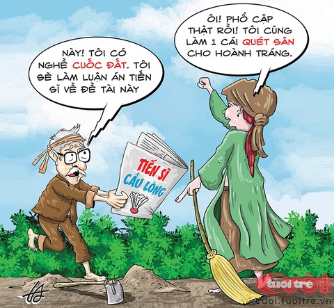 Lại thêm một luận án... tiến sĩ cầu lông - Ảnh 2. Lại thêm một luận án... tiến sĩ cầu lông - Ảnh 2.