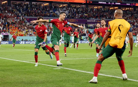 Ronaldo ghi bàn, Bồ Đào Nha thắng nghẹt thở Ghana - Ảnh 1. Ronaldo ghi bàn, Bồ Đào Nha thắng nghẹt thở Ghana - Ảnh 1.