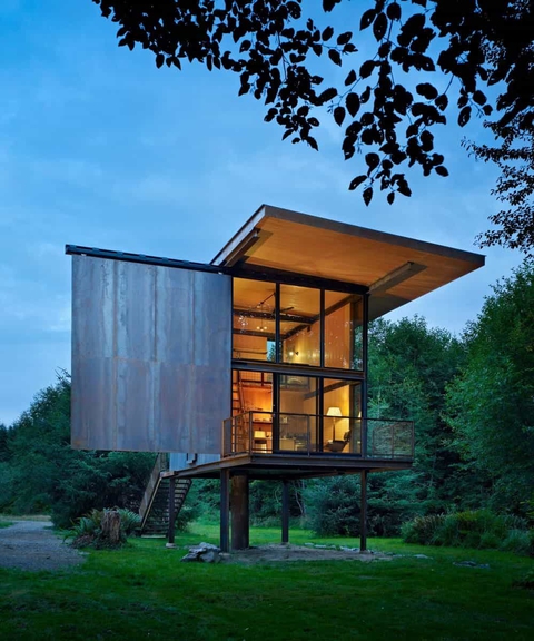 Nhà cabin: những túp lều hiện đại gần gũi thiên nhiên - Ảnh 4. Nhà cabin: những túp lều hiện đại gần gũi thiên nhiên - Ảnh 4.