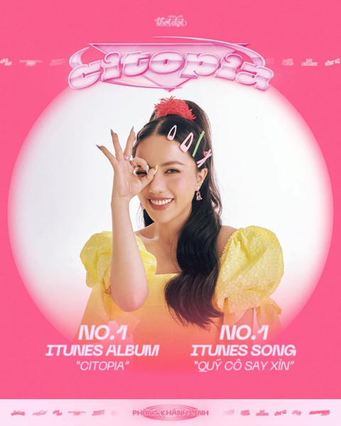 CITOPIA trở thành album nữ nghệ sĩ Việt debut hạng cao nhất 2022 trên Spotify - Ảnh 1. CITOPIA trở thành album nữ nghệ sĩ Việt debut hạng cao nhất 2022 trên Spotify - Ảnh 1.