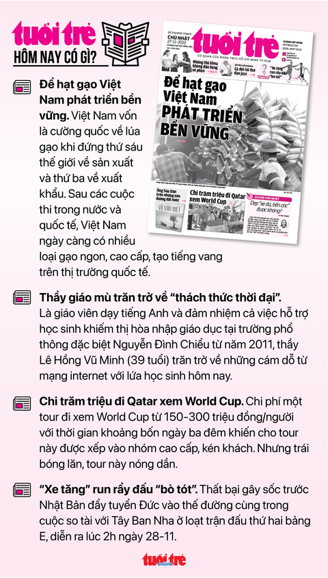 Tin tức sáng 27-11: Black Friday khuyến mãi kéo dài; miền Nam mưa lớn - Ảnh 4. Tin tức sáng 27-11: Black Friday khuyến mãi kéo dài; miền Nam mưa lớn - Ảnh 4.