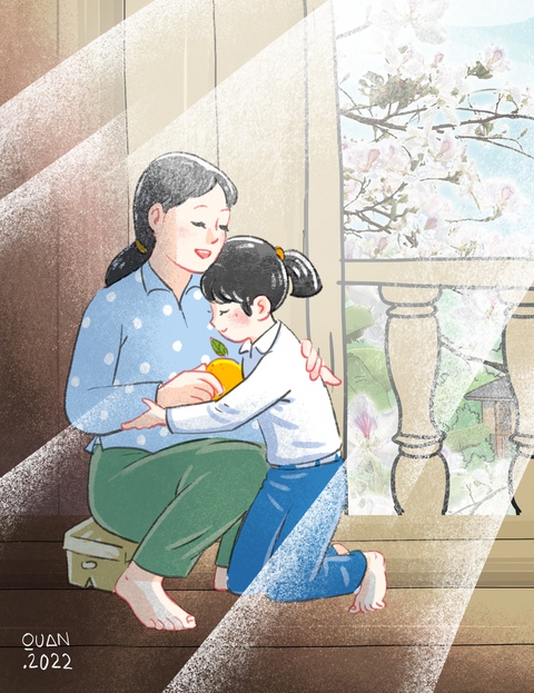 Một ngày vắng mẹ - Ảnh 1. Một ngày vắng mẹ - Ảnh 1.