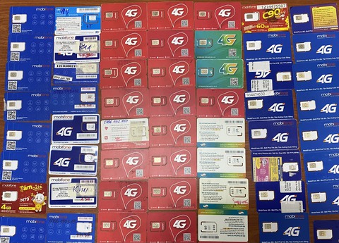 9 điểm bán SIM rác bị phạt gần 200 triệu đồng - Ảnh 1. 9 điểm bán SIM rác bị phạt gần 200 triệu đồng - Ảnh 1.