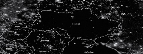 Ukraine trong bóng tối và giá lạnh - Ảnh 1. Ukraine trong bóng tối và giá lạnh - Ảnh 1.