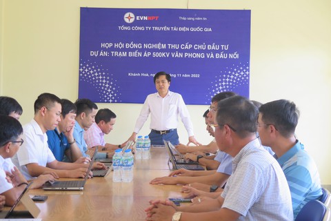 Vượt tiến độ 27 ngày, trạm biến áp 500kV Vân Phong chính thức đóng điện - Ảnh 2. Vượt tiến độ 27 ngày, trạm biến áp 500kV Vân Phong chính thức đóng điện - Ảnh 2.