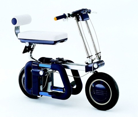 Honda Motocompacto - Xe máy điện gấp gọn, vừa cốp ô tô - Ảnh 4. Honda Motocompacto - Xe máy điện gấp gọn, vừa cốp ô tô - Ảnh 4.