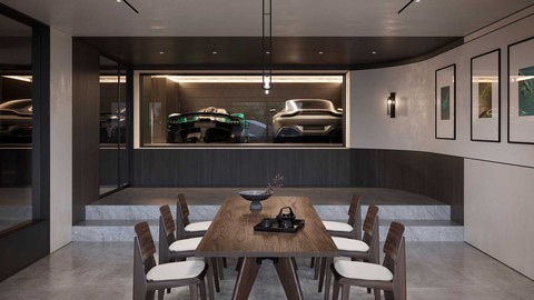 Aston Martin thiết kế căn hộ siêu sang cho nhà giàu mê xe: Có garage lớn, hầm rượu, rạp phim - Ảnh 5. Aston Martin thiết kế căn hộ siêu sang cho nhà giàu mê xe: Có garage lớn, hầm rượu, rạp phim - Ảnh 5.