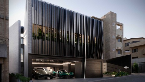 Aston Martin thiết kế căn hộ siêu sang cho nhà giàu mê xe: Có garage lớn, hầm rượu, rạp phim - Ảnh 3. Aston Martin thiết kế căn hộ siêu sang cho nhà giàu mê xe: Có garage lớn, hầm rượu, rạp phim - Ảnh 3.