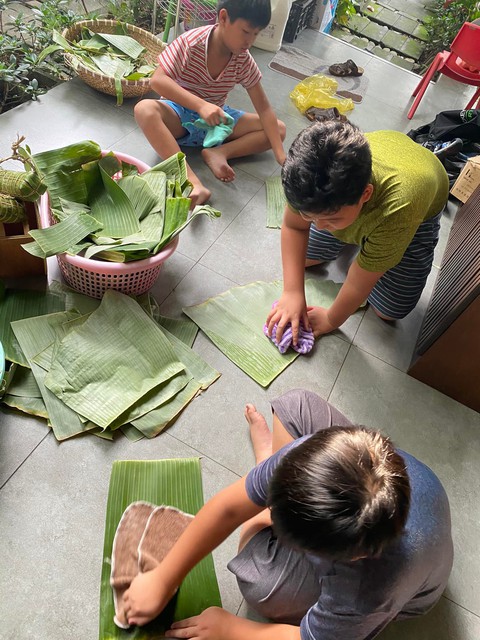 Má lên lịch gói bánh làm cả nhà mừng rơn - Ảnh 2. Má lên lịch gói bánh làm cả nhà mừng rơn - Ảnh 2.