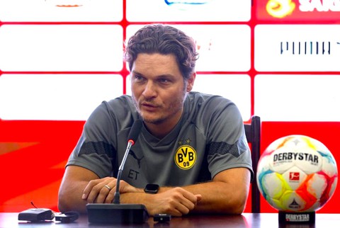 HLV của Borussia Dortmund: ‘Marco Reus không thể ra sân thi đấu với đội tuyển Việt Nam’ - Ảnh 1. HLV của Borussia Dortmund: ‘Marco Reus không thể ra sân thi đấu với đội tuyển Việt Nam’ - Ảnh 1.