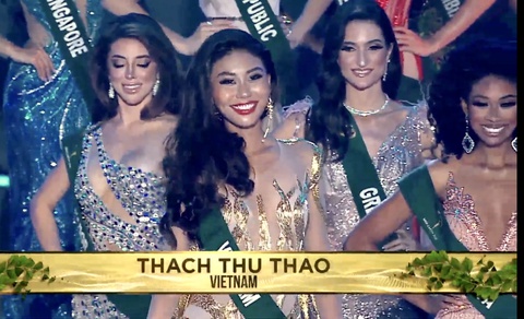 Thạch Thu Thảo dừng chân ở top 20, người đẹp Hàn Quốc đăng quang Hoa hậu Trái đất 2022 - Ảnh 1. Thạch Thu Thảo dừng chân ở top 20, người đẹp Hàn Quốc đăng quang Hoa hậu Trái đất 2022 - Ảnh 1.