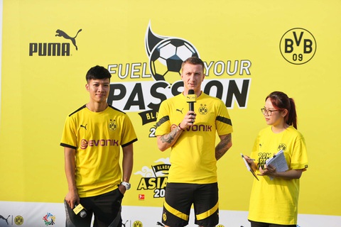 Cầu thủ nhí Việt Nam đánh bại các danh thủ Borussia Dortmund - Ảnh 1. Cầu thủ nhí Việt Nam đánh bại các danh thủ Borussia Dortmund - Ảnh 1.