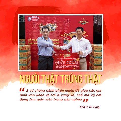 23 giải Nhất làm nóng chương trình khuyến mãi của Phở Đệ Nhất - Ảnh 3. 23 giải Nhất làm nóng chương trình khuyến mãi của Phở Đệ Nhất - Ảnh 3.