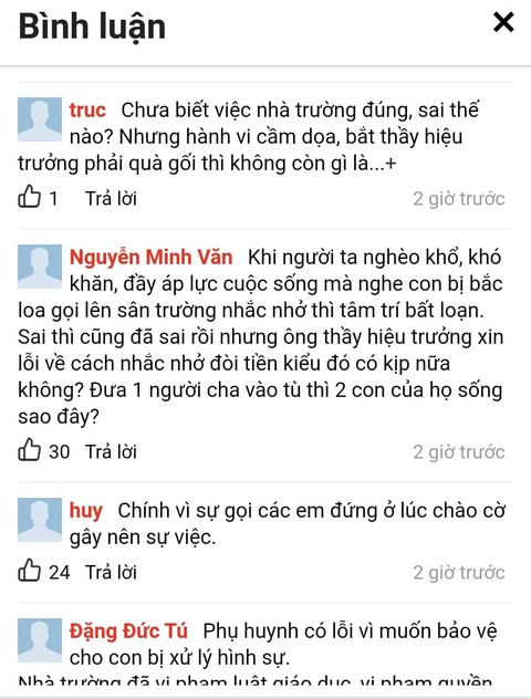 Vụ phụ huynh đem dao vào trường đe dọa: Cả phụ huynh và trường đều sai - Ảnh 3. Vụ phụ huynh đem dao vào trường đe dọa: Cả phụ huynh và trường đều sai - Ảnh 3.