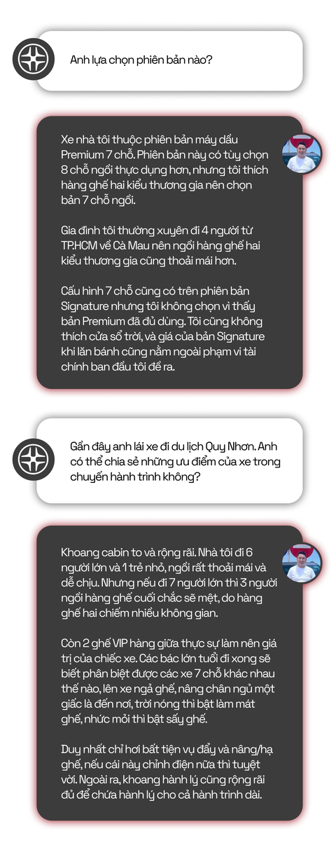 Chủ xe Kia Carnival: ‘Tầm giá 1,5 tỉ đồng không xe nào ngồi sướng bằng’ - Ảnh 4. Chủ xe Kia Carnival: ‘Tầm giá 1,5 tỉ đồng không xe nào ngồi sướng bằng’ - Ảnh 4.
