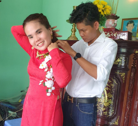 Đám cưới không tốn tiền sắm đồ cưới của cô giáo trẻ - Ảnh 2. Đám cưới không tốn tiền sắm đồ cưới của cô giáo trẻ - Ảnh 2.