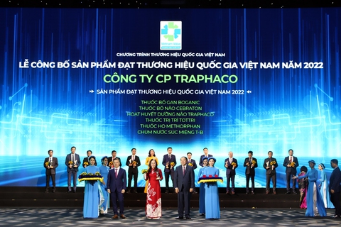 Traphaco lần thứ 6 liên tiếp là Thương hiệu quốc gia 2022 - Ảnh 3. Traphaco lần thứ 6 liên tiếp là Thương hiệu quốc gia 2022 - Ảnh 3.