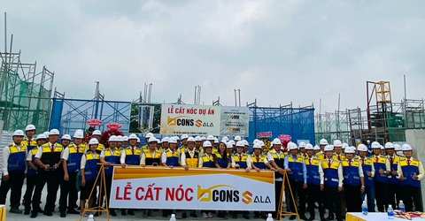 Cất nóc Bcons Sala - dự án thứ 7 của Tập đoàn Bcons - Ảnh 1. Cất nóc Bcons Sala - dự án thứ 7 của Tập đoàn Bcons - Ảnh 1.