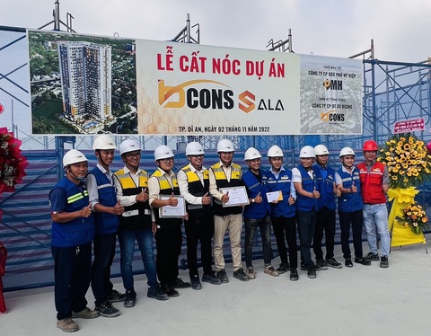 Cất nóc Bcons Sala - dự án thứ 7 của Tập đoàn Bcons - Ảnh 2. Cất nóc Bcons Sala - dự án thứ 7 của Tập đoàn Bcons - Ảnh 2.