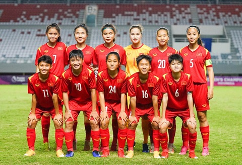 U20 nữ Việt Nam gặp Indonesia tại vòng loại Giải U20 châu Á 2024 - Ảnh 1. U20 nữ Việt Nam gặp Indonesia tại vòng loại Giải U20 châu Á 2024 - Ảnh 1.