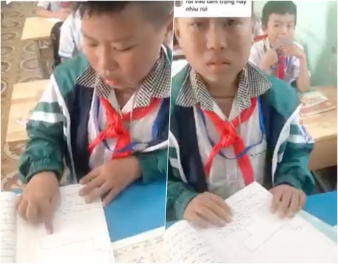 Cười chảy nước mắt với bài tập làm văn tả đường tới trường bằng... hình vẽ - Ảnh 1. Cười chảy nước mắt với bài tập làm văn tả đường tới trường bằng... hình vẽ - Ảnh 1.