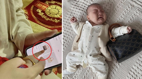 Ảnh vui 1-12: Mẹ trẻ mượn tay con trai cưng để mua hàng online - Ảnh 1. Ảnh vui 1-12: Mẹ trẻ mượn tay con trai cưng để mua hàng online - Ảnh 1.